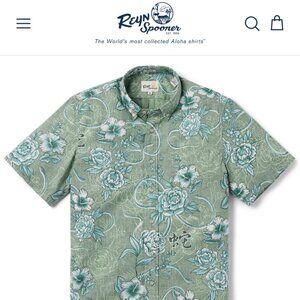 Reyn Spooner LADIES button down, NWT
